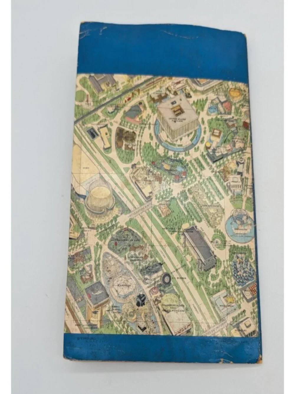 vintage Souvenir map New York world's fair 1964/65